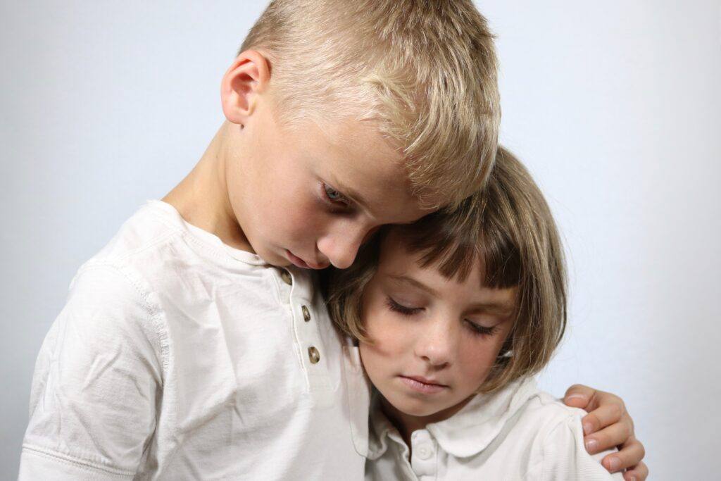 Supporting children as they cope with the loss of a loved one.