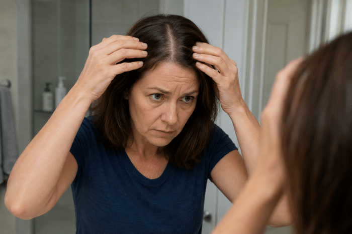 aging scalp, scalp health, thinning hair, Beautiful Moms Blog
