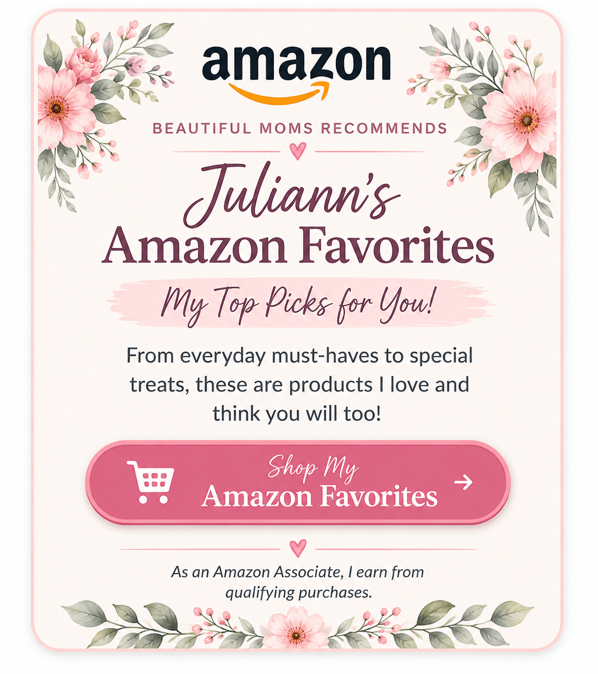 Juliann's Amazon Favorites